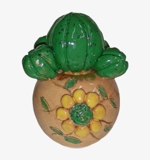 Vasetto Cactus in ceramica